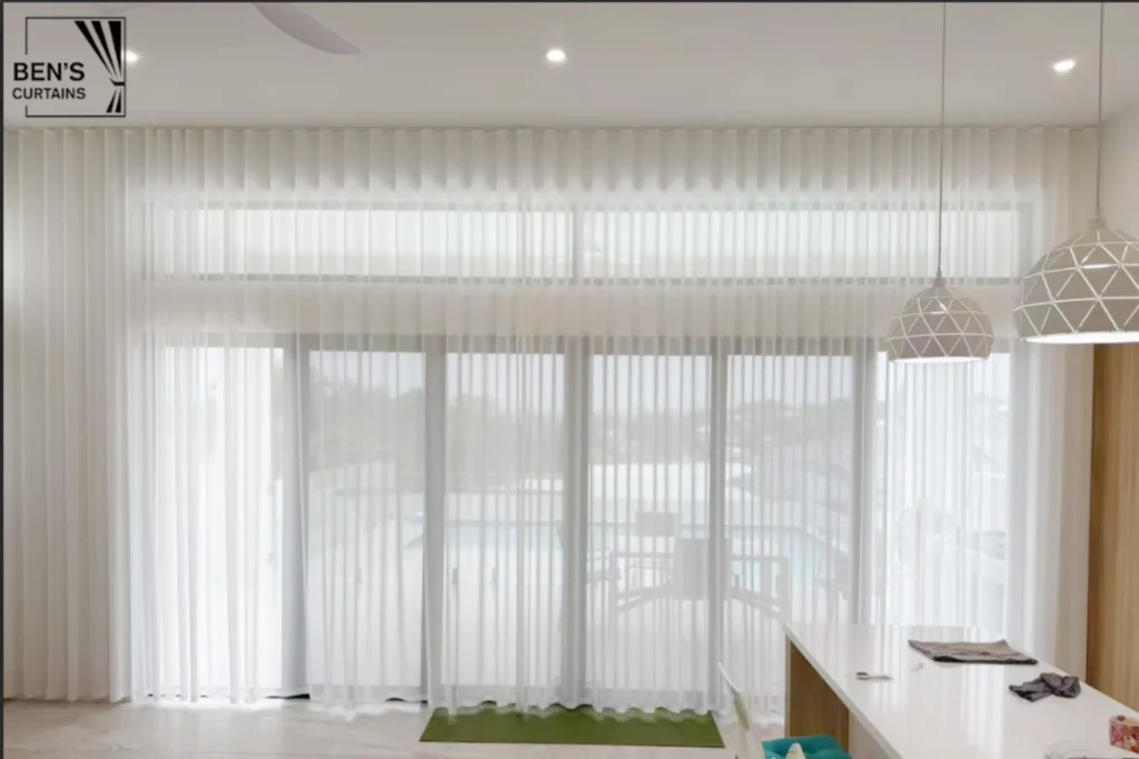 s fold sheer in living