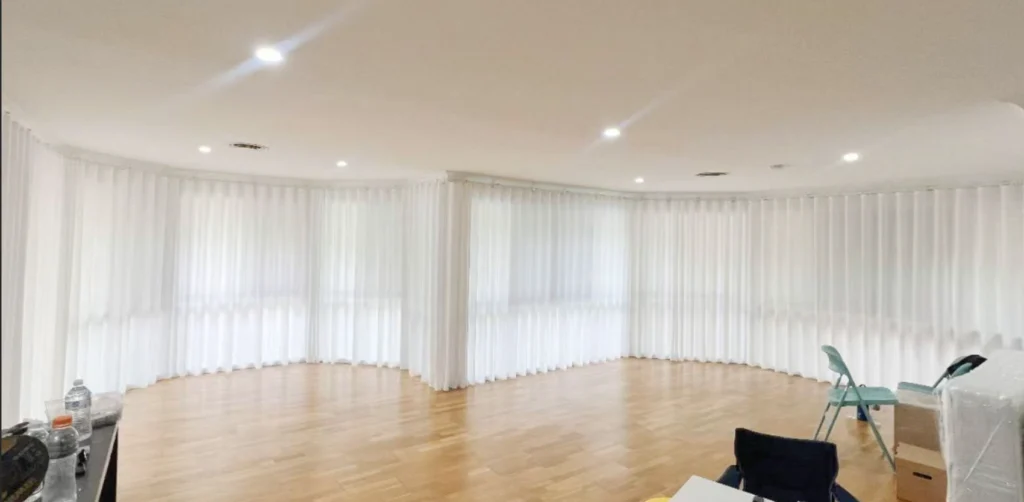 s fold sheer in living