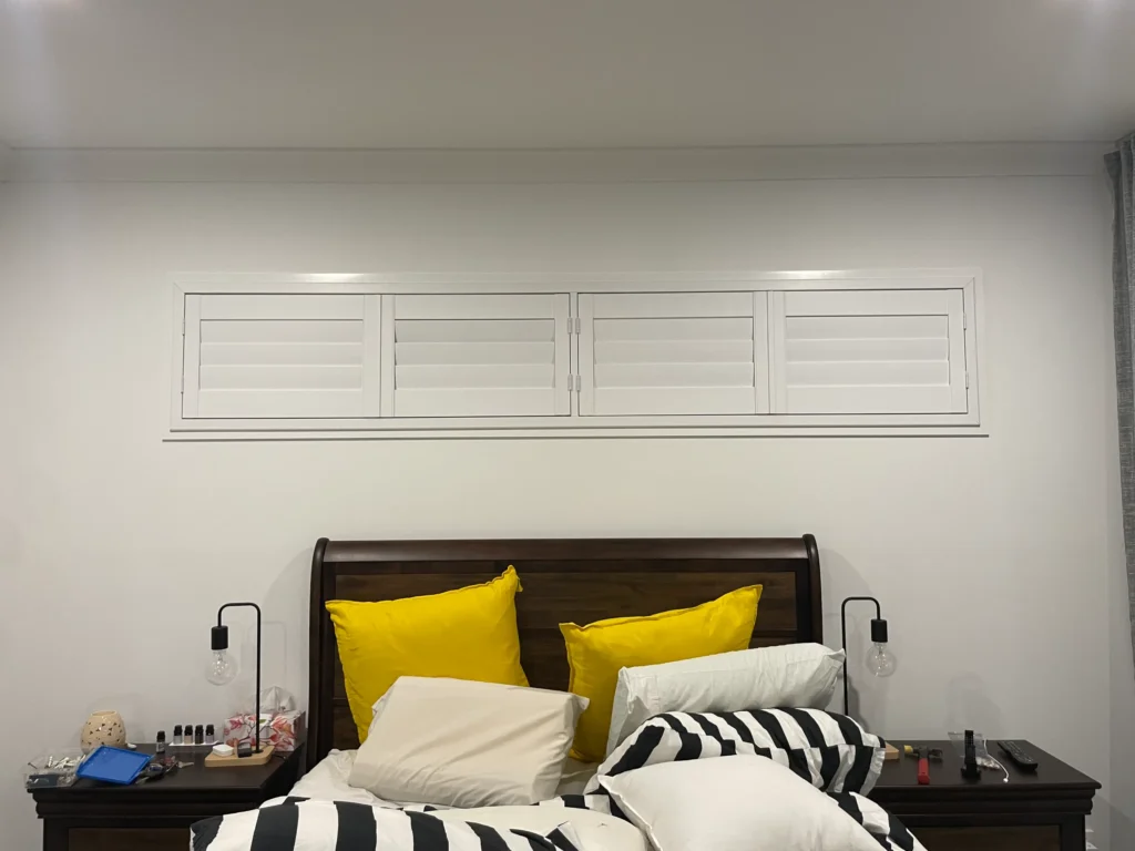 shutter with four panels