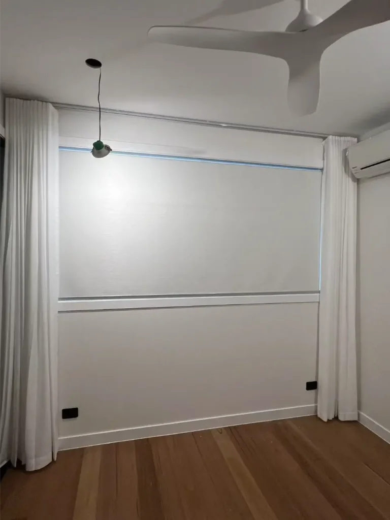 blinds with privacy sheer S-fold