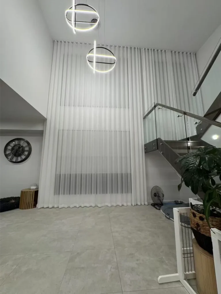 shere void winodw with stair