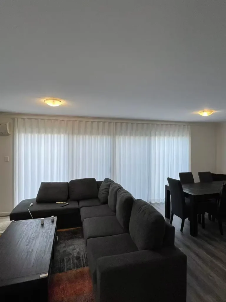 large sliding door sheer privacy