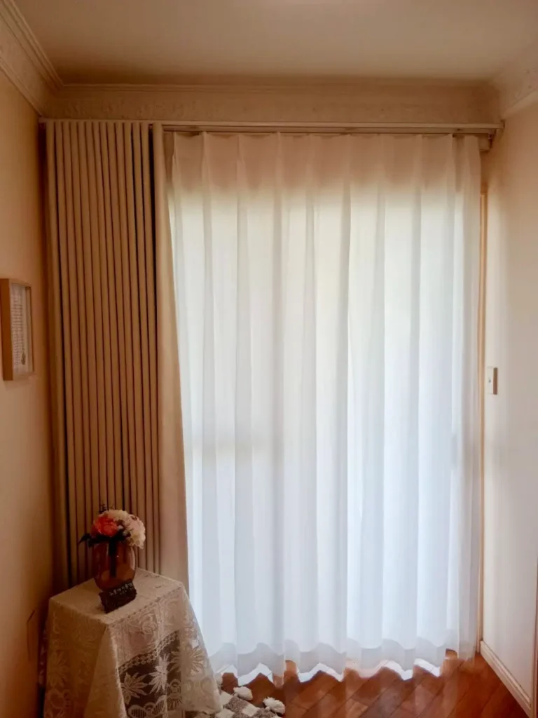 curtain with sheer